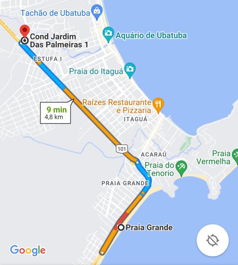 Apartamento Em Ubatuba Proximo A Praia Grande Eksteriør bilde